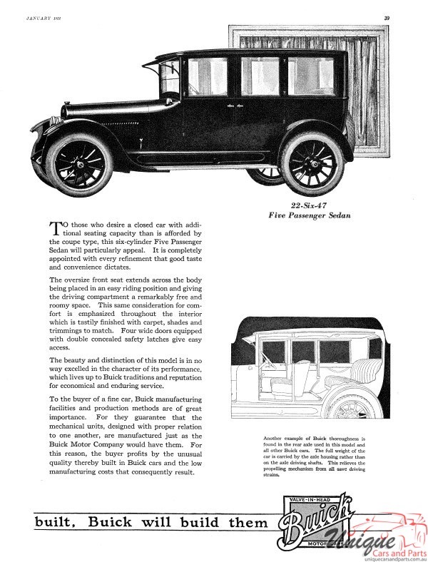1922 Buick Prestige Brochure Page 10